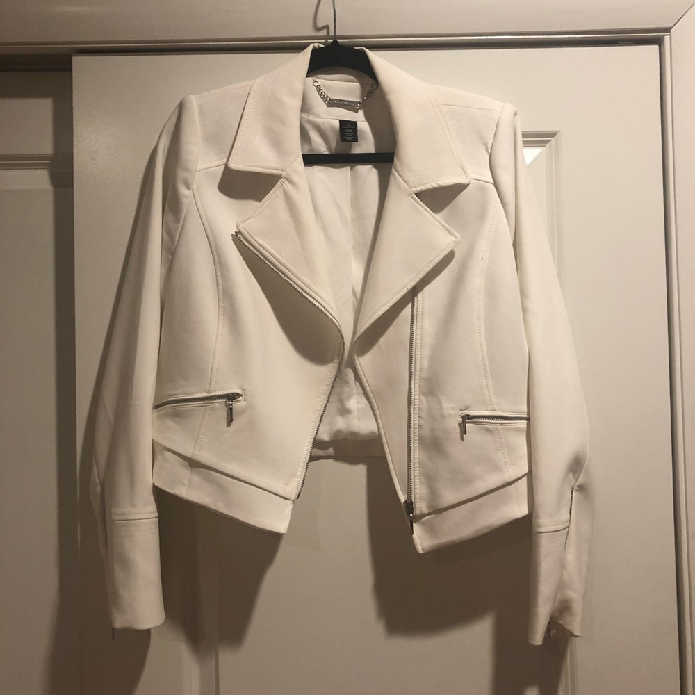 White jacket!!